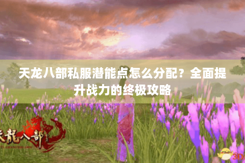 天龙八部私服潜能点怎么分配？全面提升战力的终极攻略