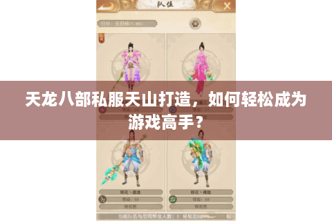 天龙八部私服天山打造，如何轻松成为游戏高手？