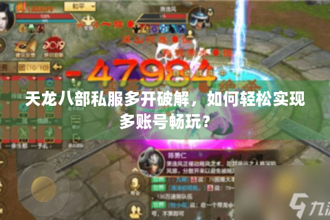 天龙八部私服多开破解，如何轻松实现多账号畅玩？