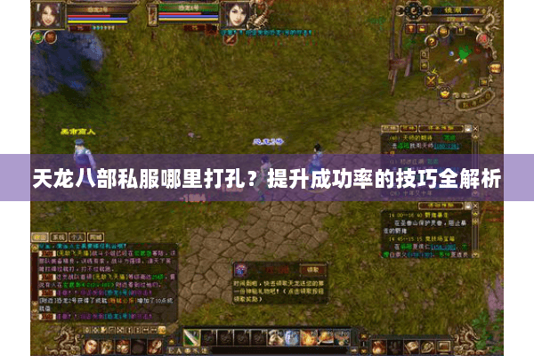 天龙八部私服哪里打孔？提升成功率的技巧全解析
