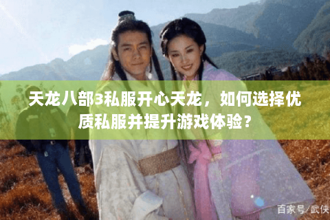 天龙八部3私服开心天龙，如何选择优质私服并提升游戏体验？