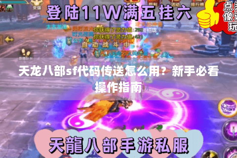 天龙八部sf代码传送怎么用？新手必看操作指南