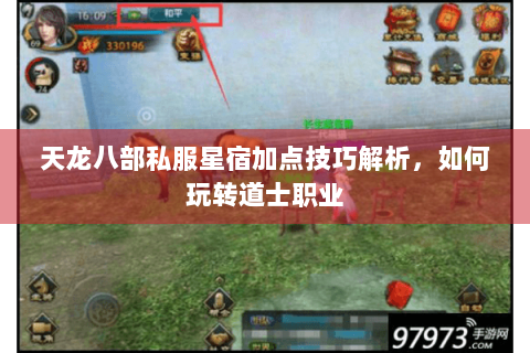 天龙八部私服星宿加点技巧解析，如何玩转道士职业