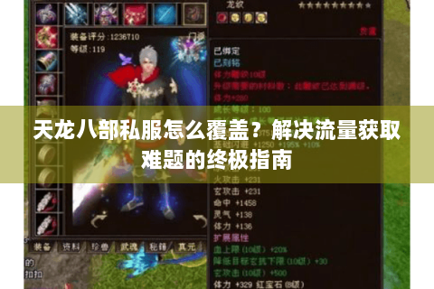天龙八部私服怎么覆盖？解决流量获取难题的终极指南