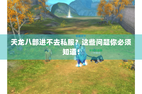 天龙八部进不去私服？这些问题你必须知道！