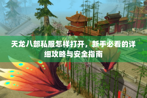 天龙八部私服怎样打开，新手必看的详细攻略与安全指南