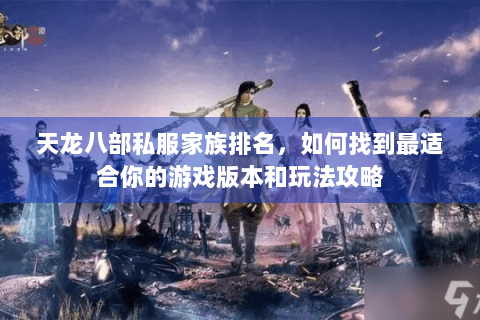 天龙八部私服家族排名，如何找到最适合你的游戏版本和玩法攻略