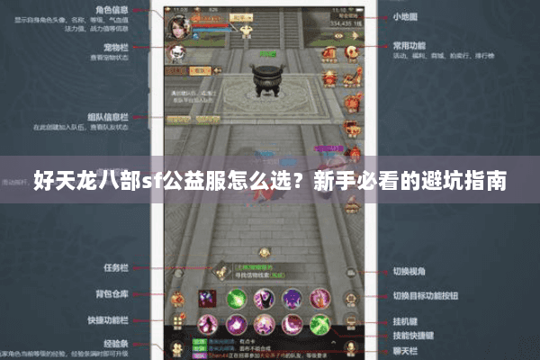 好天龙八部sf公益服怎么选？新手必看的避坑指南