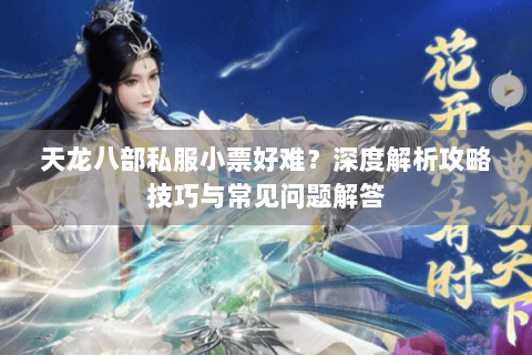 天龙八部私服小票好难？深度解析攻略技巧与常见问题解答