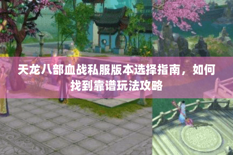 天龙八部血战私服版本选择指南，如何找到靠谱玩法攻略