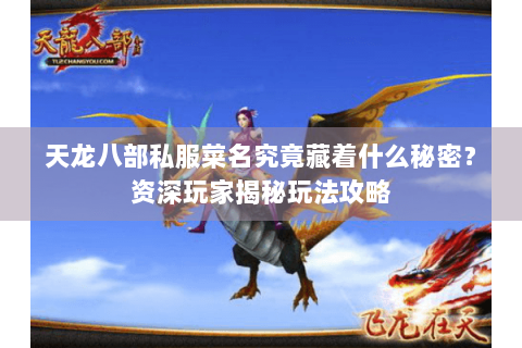 天龙八部私服菜名究竟藏着什么秘密？资深玩家揭秘玩法攻略