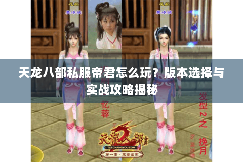 天龙八部私服帝君怎么玩？版本选择与实战攻略揭秘