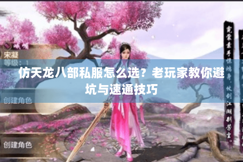 仿天龙八部私服怎么选？老玩家教你避坑与速通技巧