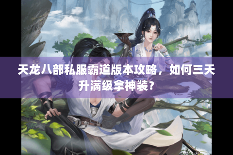 天龙八部私服霸道版本攻略，如何三天升满级拿神装？