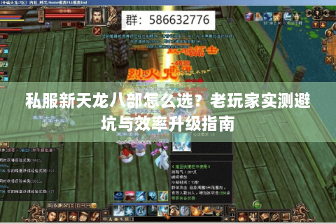 私服新天龙八部怎么选？老玩家实测避坑与效率升级指南