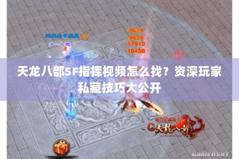 天龙八部SF指挥视频怎么找？资深玩家私藏技巧大公开