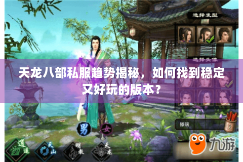 天龙八部私服趋势揭秘，如何找到稳定又好玩的版本？