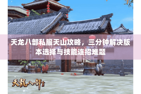 天龙八部私服天山攻略，三分钟解决版本选择与技能连招难题