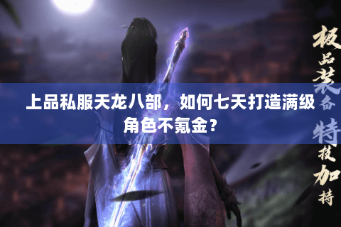 上品私服天龙八部，如何七天打造满级角色不氪金？