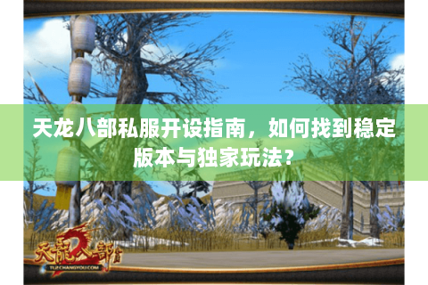 天龙八部私服开设指南，如何找到稳定版本与独家玩法？
