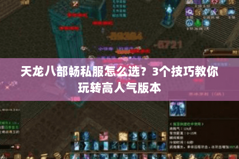 天龙八部畅私服怎么选？3个技巧教你玩转高人气版本