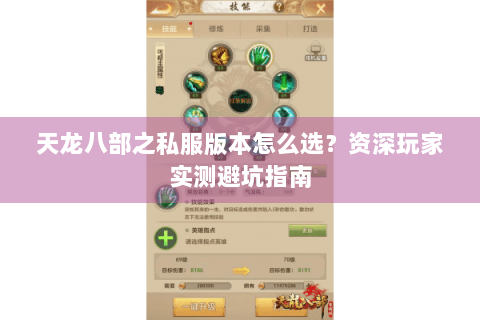 天龙八部之私服版本怎么选？资深玩家实测避坑指南