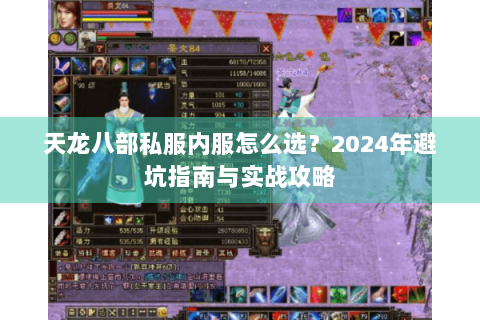 天龙八部私服内服怎么选？2024年避坑指南与实战攻略