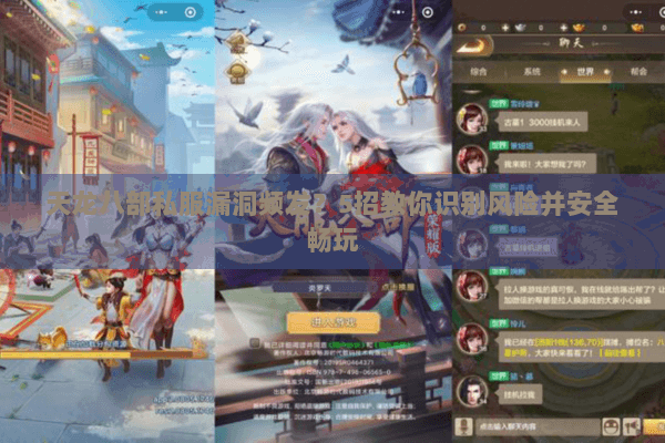 天龙八部私服漏洞频发？5招教你识别风险并安全畅玩
