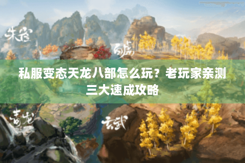 私服变态天龙八部怎么玩？老玩家亲测三大速成攻略