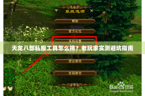 天龙八部私服工具怎么挑？老玩家实测避坑指南