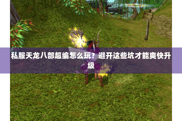 私服天龙八部超编怎么玩？避开这些坑才能爽快升级