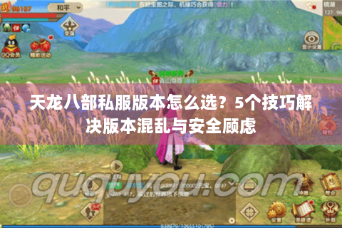 天龙八部私服版本怎么选？5个技巧解决版本混乱与安全顾虑