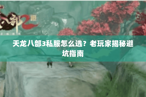 天龙八部3私服怎么选？老玩家揭秘避坑指南