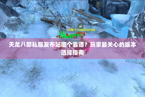 天龙八部私服发布站哪个靠谱？玩家最关心的版本选择指南