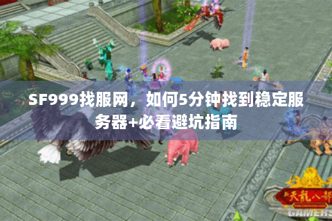 SF999找服网，如何5分钟找到稳定服务器+必看避坑指南
