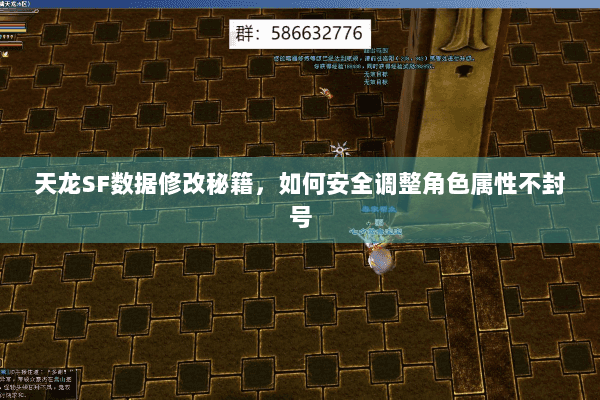 天龙SF数据修改秘籍，如何安全调整角色属性不封号