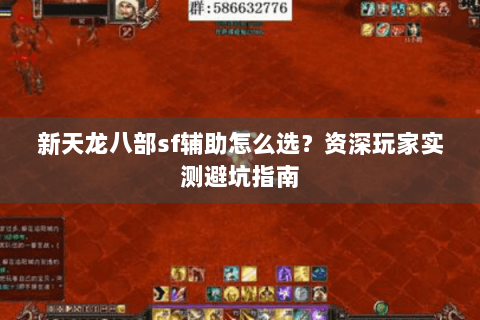新天龙八部sf辅助怎么选？资深玩家实测避坑指南