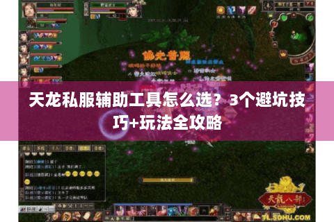 天龙私服辅助工具怎么选？3个避坑技巧+玩法全攻略