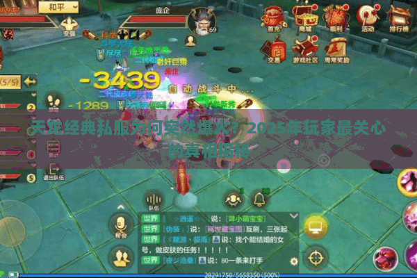 天龙经典私服为何突然爆火？2025年玩家最关心的真相揭秘