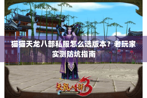 猫猫天龙八部私服怎么选版本？老玩家实测防坑指南
