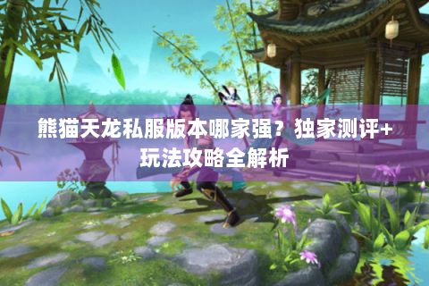 熊猫天龙私服版本哪家强？独家测评+玩法攻略全解析