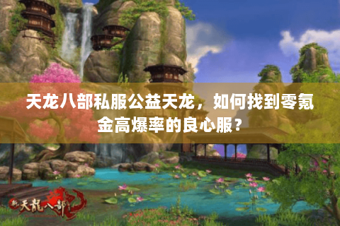 天龙八部私服公益天龙，如何找到零氪金高爆率的良心服？