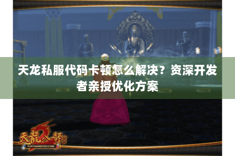天龙私服代码卡顿怎么解决？资深开发者亲授优化方案