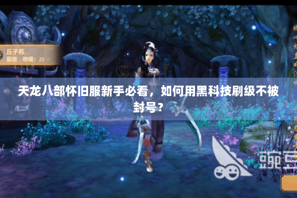 天龙八部怀旧服新手必看，如何用黑科技刷级不被封号？