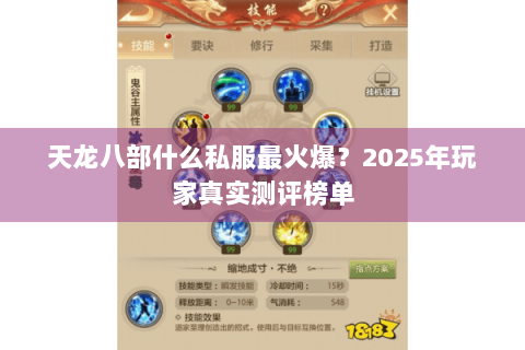 天龙八部什么私服最火爆？2025年玩家真实测评榜单