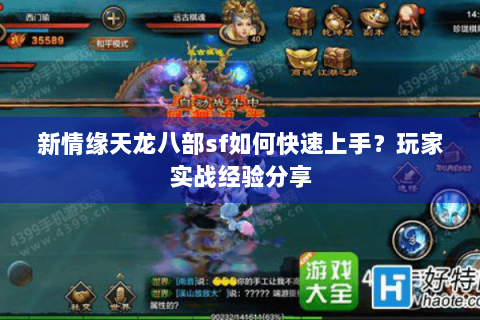 新情缘天龙八部sf如何快速上手？玩家实战经验分享