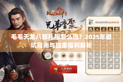 毛毛天龙八部私服怎么选？2025年避坑指南与独家福利解析