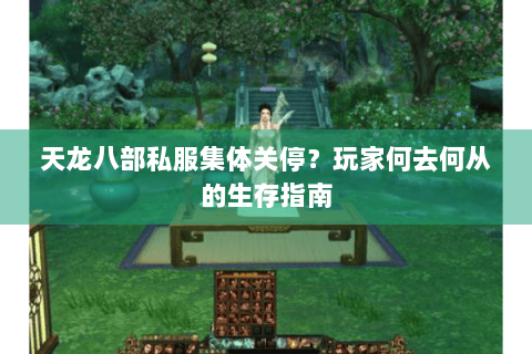 天龙八部私服集体关停？玩家何去何从的生存指南
