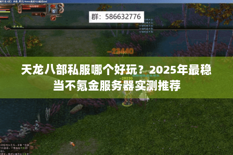 天龙八部私服哪个好玩？2025年最稳当不氪金服务器实测推荐