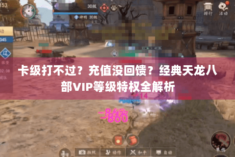 卡级打不过？充值没回馈？经典天龙八部VIP等级特权全解析